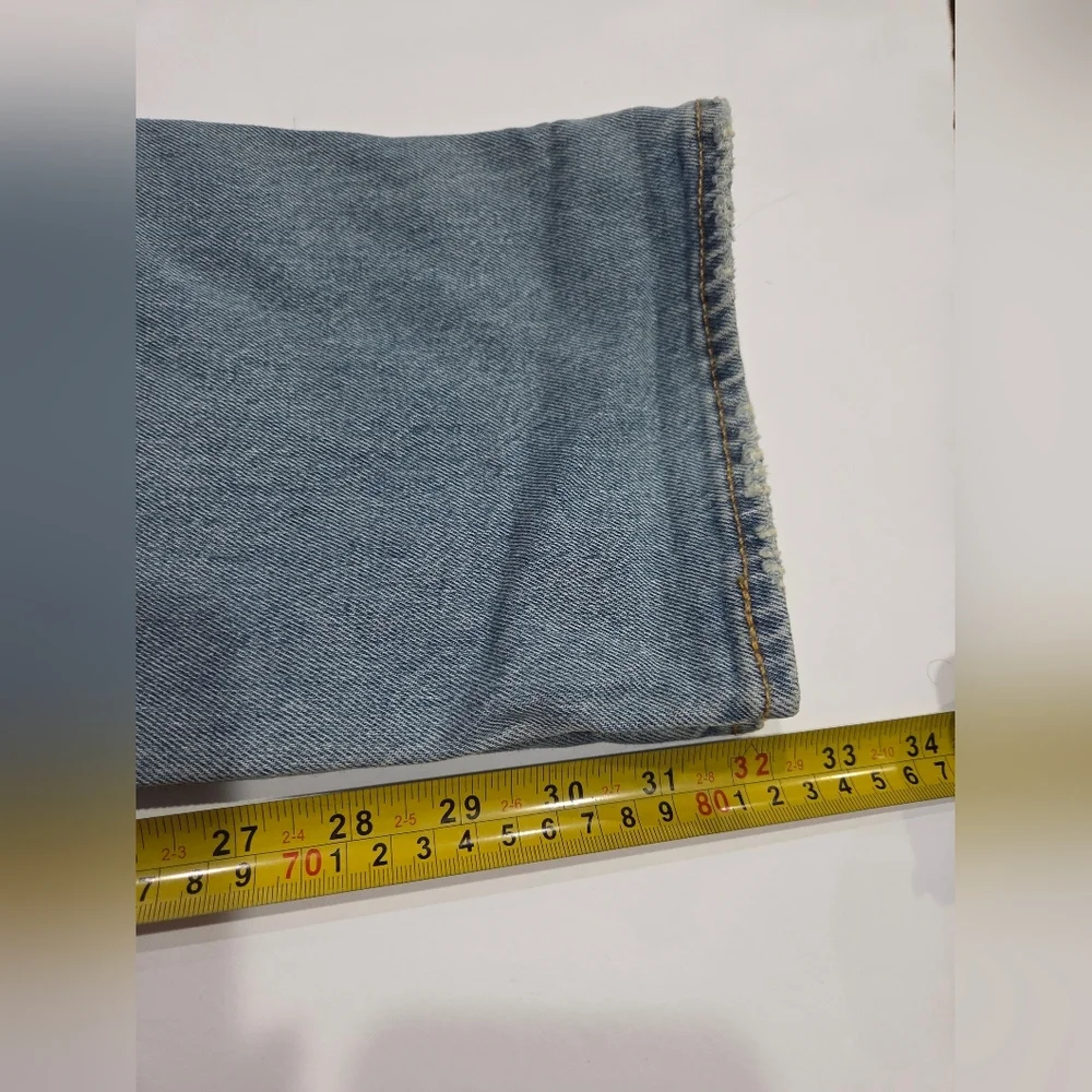 NWT Levi's 502  Classic Light Blue Straight Jeans sz.34×34
